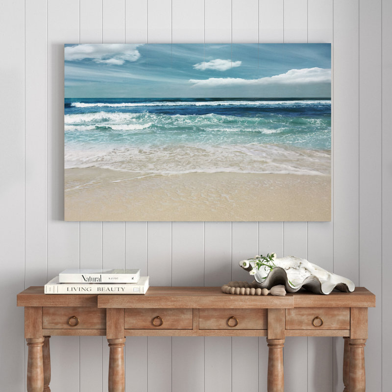" Symphony Of The Sea ", 24" H x 36" W, Wrapped Canvas, No Frame