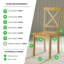 Shannondale Solid Wood Dining Chairs - Traditional Rustic Farmhouse Kitchen Style-70762222