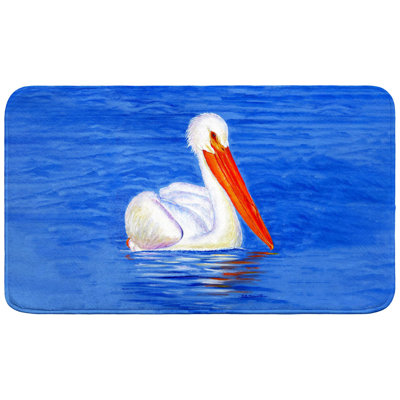 Tapis de bain blanc