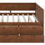 Full Size Daybed With Drawers And Shelves-1924785544