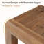 Table de bout carrée en bois massif