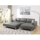 Schafer 2 - Piece Faux Leather Sectional