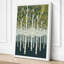 Birch Forest Minimalist - Wrapped Canvas-1587110694-1587110712