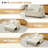 56.9'' Upholstered Convertible Sleeper Sofa with USB and Side Pocket-584877609