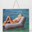 Chaise flottante Luxe: rayures marines