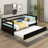  Kanin Daybed With Trundle Frame Set, Twin Size-668929825