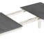 Ensemble de table de salle à manger 7 pièces de style rétro avec table extensible et 6 chaises rembourrées-314723260-314723261