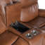 Crosby Leather Loveseat