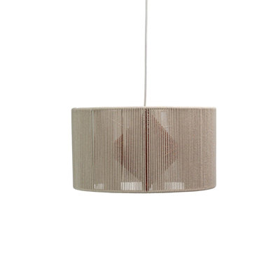Aksoyn 1 - Light White Drum Pendant