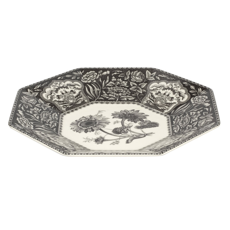 Spode Heritage Collection Octagonal Platter 14" Floral