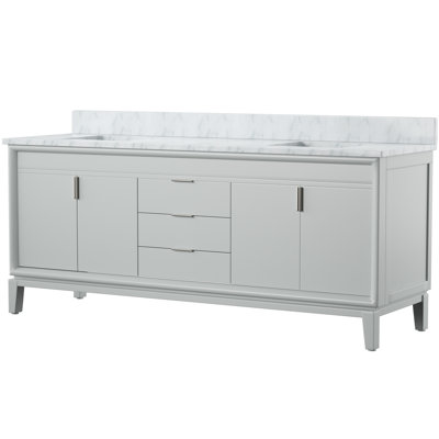 Ensemble de meuble-lavabo double 73 po Emma