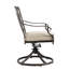 Chaise de patio pivotante avec coussins Banski-566123638