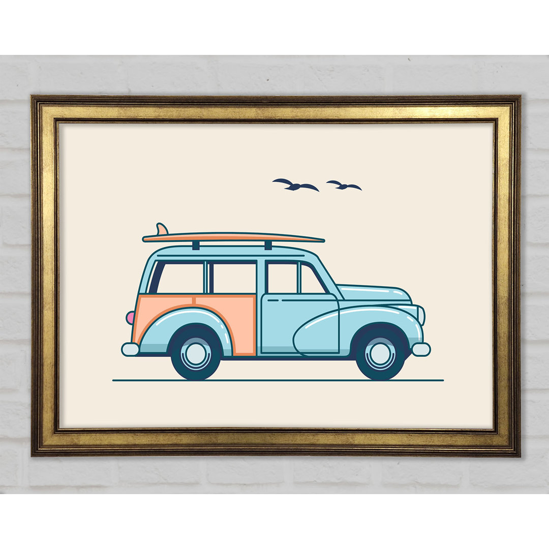 Morris Minor Traveller - Druck