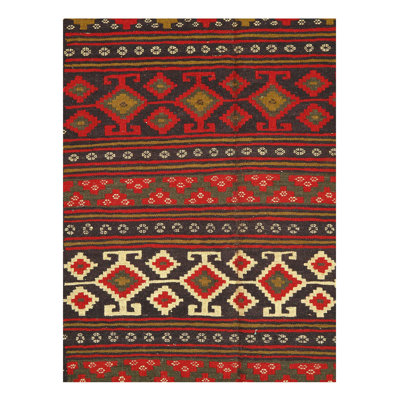 Oriental Area Rug in Red