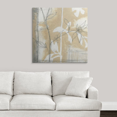 « neutral jardin abstract iv », reproduction d’impression jennifer