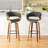 Tavar Upholstered Faux Leather Bar Stool-2070517369-2052157480