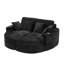 Fauteuil demi-tonneau rembourré avec porte-gobelets-1186097766