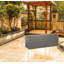 Garden Cushion Box PE Rattan 291X100.5X104 Cm-435988069