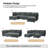 Cheltenham 127"W Modern 6-Piece Extra-Wide Storage Sectional Sofa-945866681