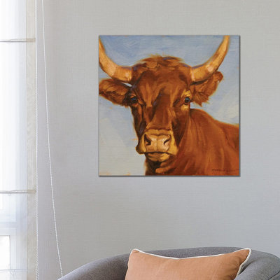Bali Brown by Michelle Grant - Wrapped Canvas Painting
