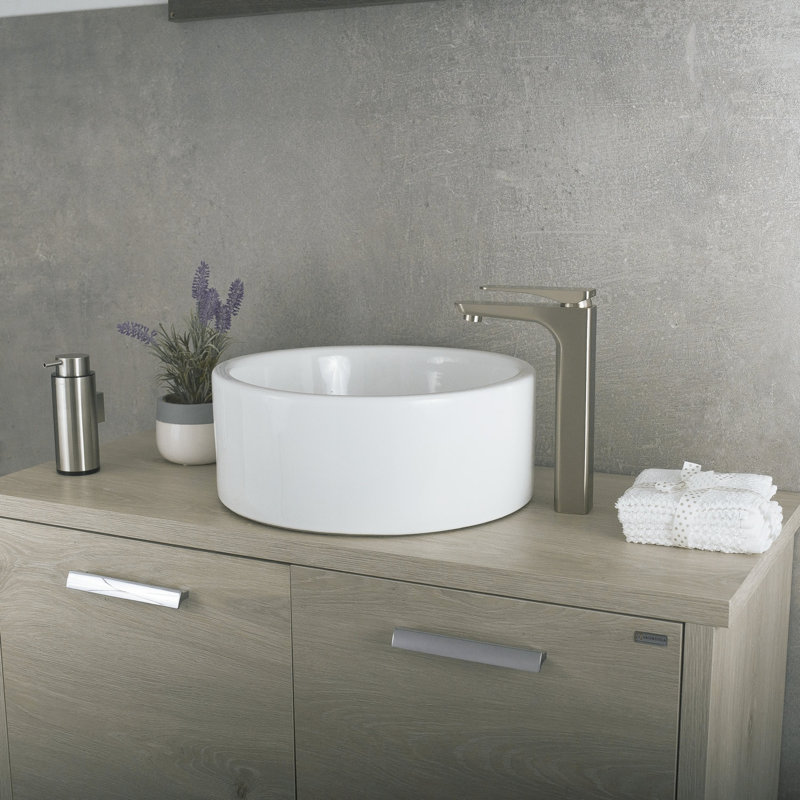 Single-handle Bathroom Faucet, Brushed Nickel