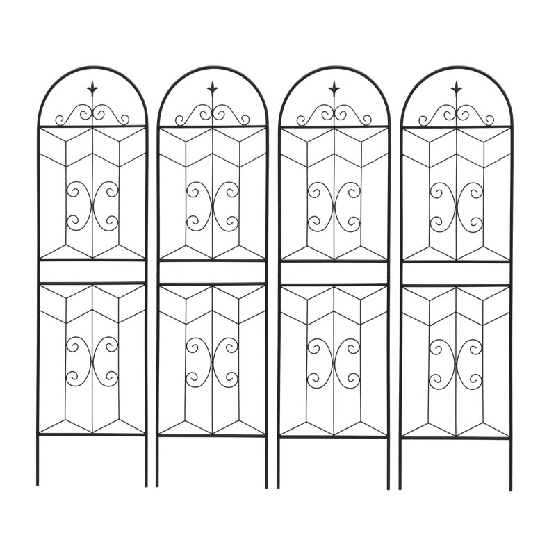 Support en métal antirouille pour jardin