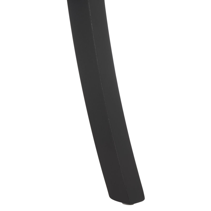 Tabouret Mumbai, Gris / noir