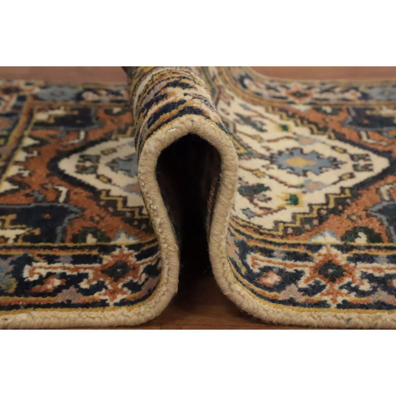 Tapis traditionnel en laine fait à la main 2 x 3