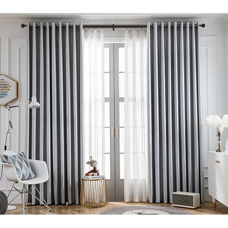 Tringle à rideaux double Camilah, H 2,5 po x l 124 po x P 5,5 po, Bronze