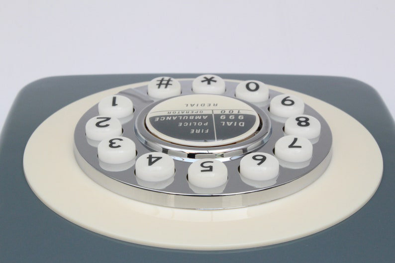 Rotary Dial Corded Telephone