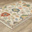 Tapis ivoire / multicolore Elleanna-1971789288