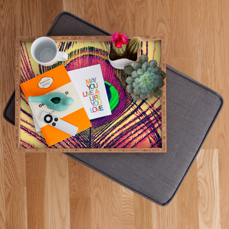Abryanna Wood Tray, 14" H x 18" W x 1.75" D