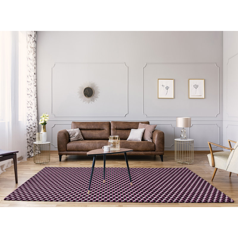 Chenille Geometric Indoor Rug, Rectangle 3' x 5'