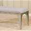Banc rembourré, banc capitonné pour le salon