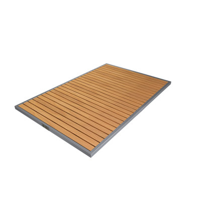 Manufactured Wood Rectangular Square Edge Table Top
