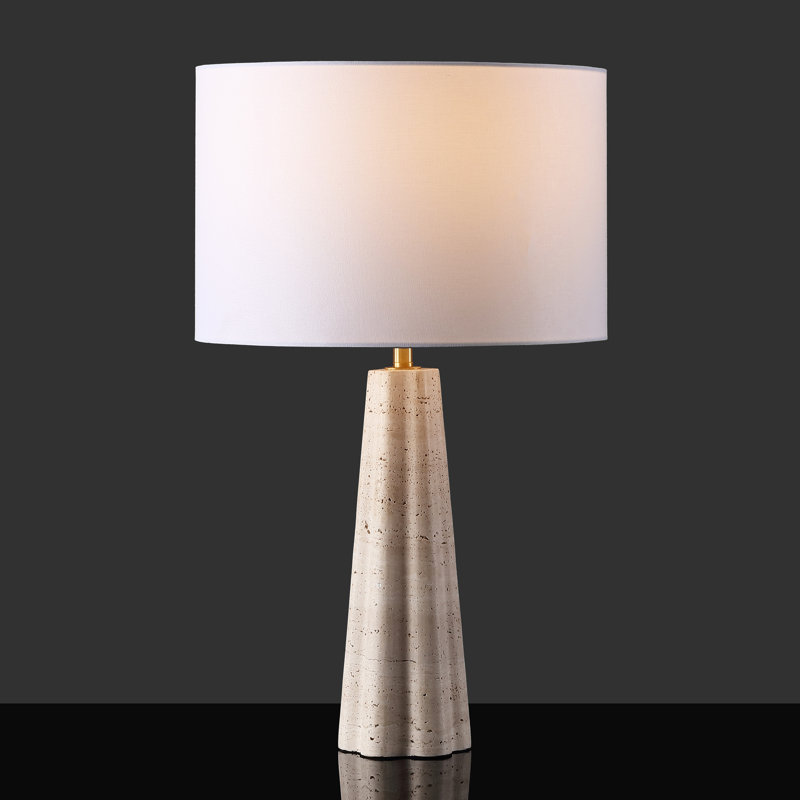 Naveen Travertine Table Lamp