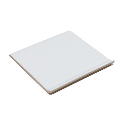 Carrelage blanc lustré 6 "x 6" Shades