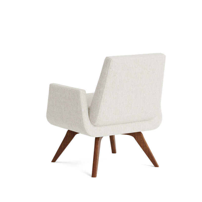 Loyd Accent Chair, Performance Weave - Snow