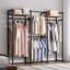 Ellika 15.74" Metal Closet System-98086535