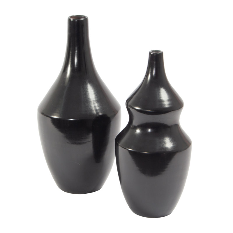 Vase Hornsea - grand noir