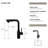 Saree 11.89"H High Arc One-Handle Pull-Out Classic Kitchen Faucet,Brushed Nickel-129164347