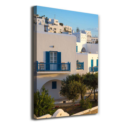 Mykonos Greece - Wrapped Canvas Print