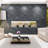 Stonecrest Celestine 6 in. x 24 in. Honed Marble Ledger Panel Wall Tile-91764140
