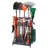 Garden Tool Organizer Rack - Storage for Up to 55 Long-Handled Tools