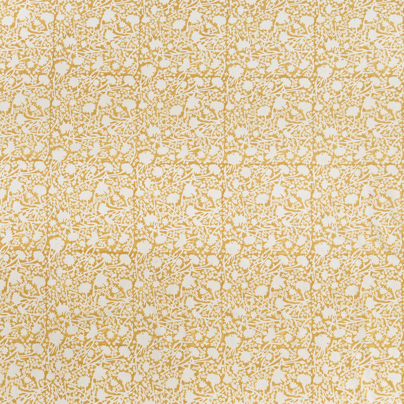 Meadows Handmade Floral Tablecloth, 59" Square, Dijon