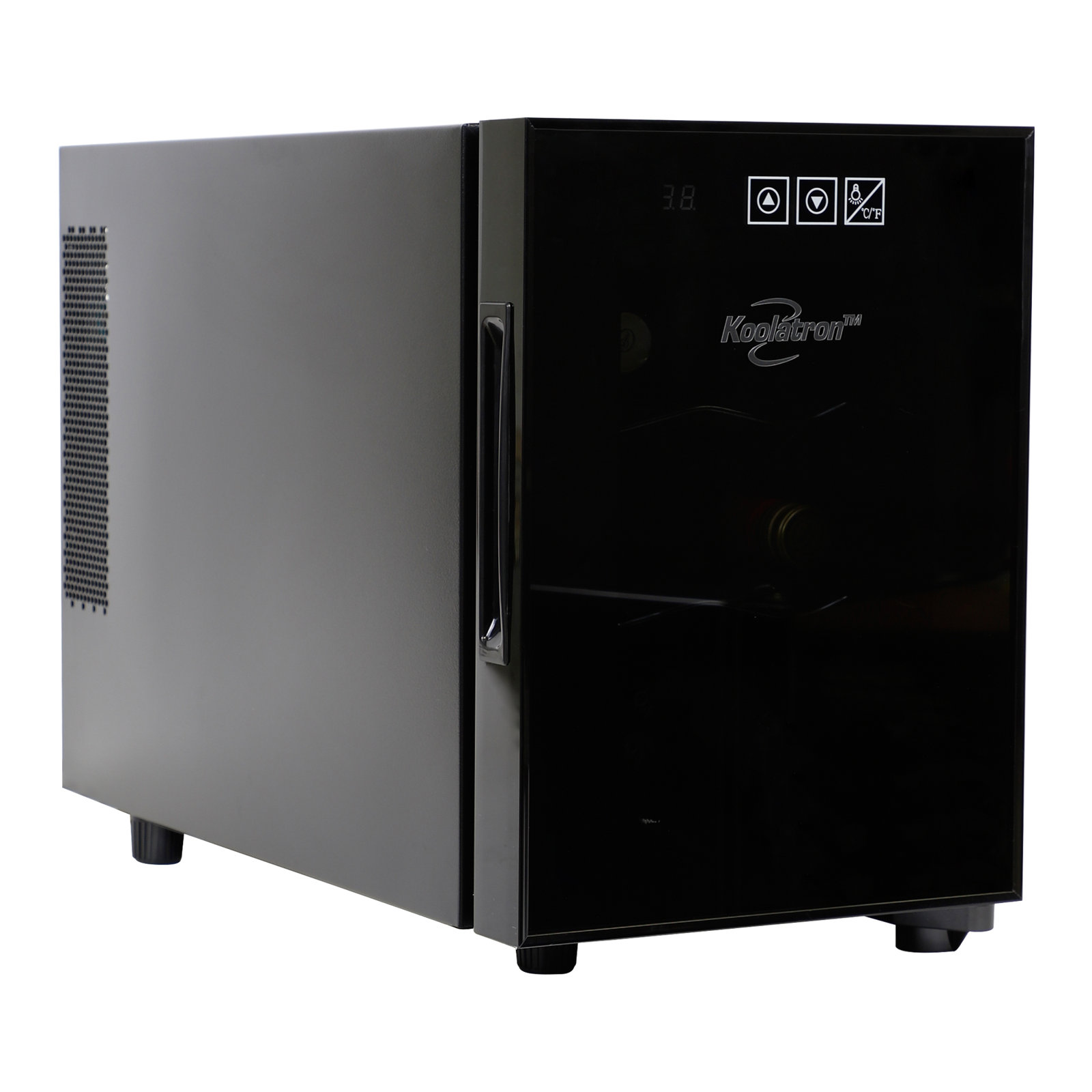 Koolatron Single Zone 10" Freestanding 6 Bottle Wine Refrigerator | Fridge.com