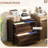 Home Office File Cabinet With Lock, Brown Shade. 2 Drawers, Adjustable Hanging Bar For Letter/A4/Legal. Stylish & Functional. 31.1" L X 15.7" W 28.3" H Locking Office, Brown. Drawers Letter, A4,