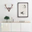 Two Swallows by Sakai Hoitsu - Picture Frame Painting Print on MDF-55605880-55605879