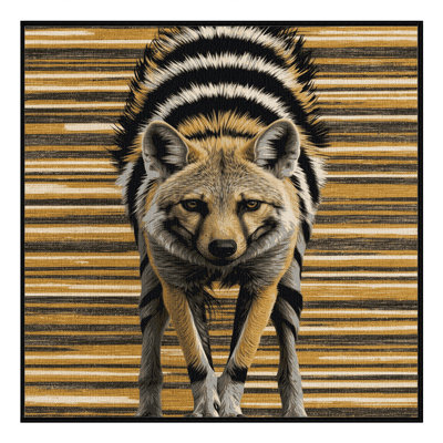  Tapis lavable Aard loup