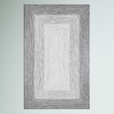 Tapis intérieur / extérieur gris clair Michaela